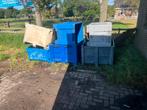 Palletbox slowfeeder, Ophalen, Gebruikt