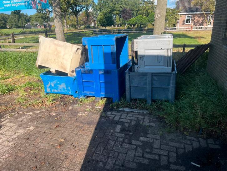 Palletbox slowfeeder, Dieren en Toebehoren, Overige Dieren-accessoires, Gebruikt, Ophalen