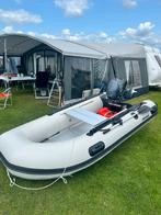 rubberboot + motor, Aluminium, Zo goed als nieuw, Benzine, Minder dan 70 pk