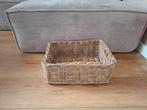 Gratis mand voor evt lectuur, Ophalen, Gebruikt, Rechthoekig, Riet