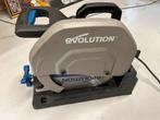 Evolution S355CPS Afkortzaag Metaal - 355mm, Doe-het-zelf en Verbouw, Gereedschap | Zaagmachines, Ophalen, Evolution, Gebruikt