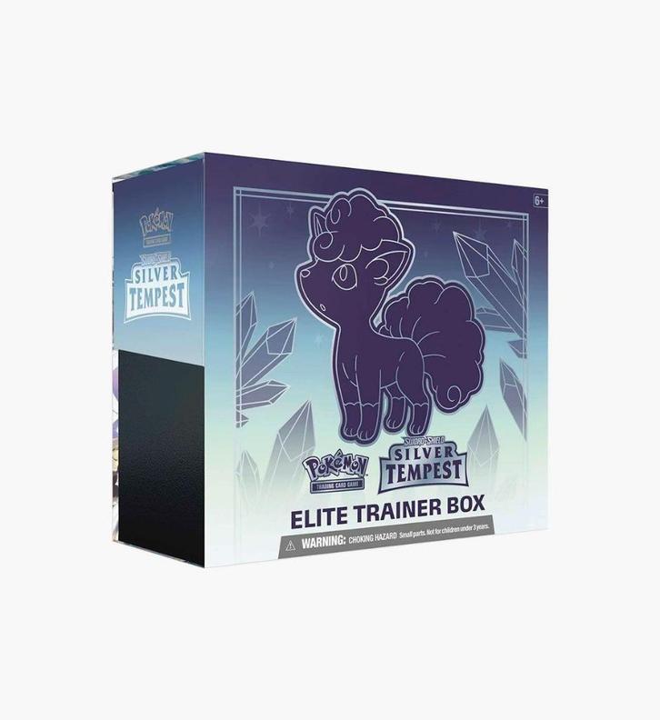 Pokémon Silver Tempest Elite Trainer Box, Hobby en Vrije tijd, Verzamelkaartspellen | Pokémon, Nieuw, Boosterbox, Foil, Ophalen of Verzenden