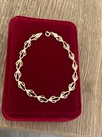 Mooie 14 karaat gouden armband, Sieraden, Tassen en Uiterlijk, Armbanden, Ophalen of Verzenden, Nieuw, Goud, Goud