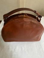 Prachtige leren tas in cognackleur van de Bijenkorf, Sieraden, Tassen en Uiterlijk, Ophalen of Verzenden, Zo goed als nieuw, Bruin