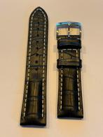 Hirsch Capitano Alligator water resistant 22mm WATERDICHT, Ophalen of Verzenden, Nieuw