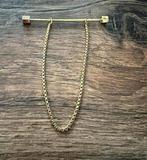 Dasspeld uit erfenis 5,5 cm, Sieraden, Tassen en Uiterlijk, Antieke sieraden, Ophalen of Verzenden, Overige materialen, Ketting