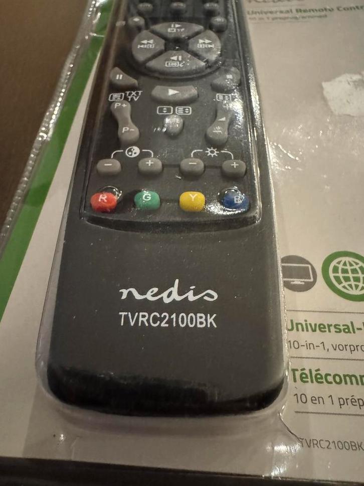 Universele Afstandsbediening TVRC2100BK, Audio, Tv en Foto, Afstandsbedieningen, Nieuw, Universeel, Ophalen of Verzenden