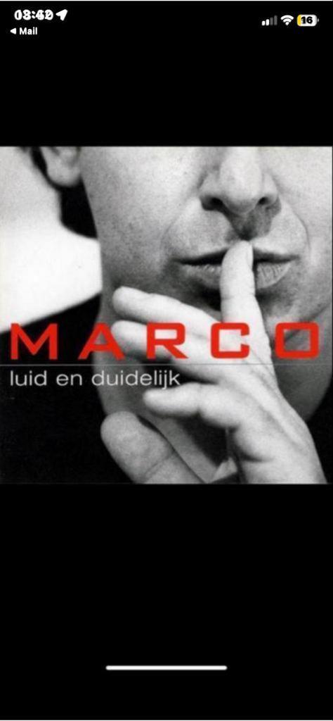Marco Borsato - Luid en Duidelijk CD, Cd's en Dvd's, Cd's | Nederlandstalig, Gebruikt, Pop, Ophalen of Verzenden