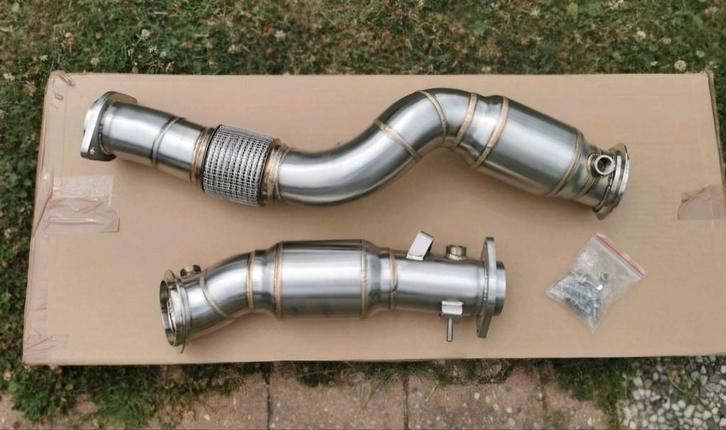 Uitlaat downpipe sport kats BMW M3 G80 G81 / M4 G82 G83 ZIE, Auto diversen, Tuning en Styling, Ophalen of Verzenden