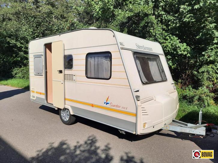 Sterckeman Sunstar 390 T Lichtgewicht Zgan Voorten, Caravans en Kamperen, Caravans, tot en met 4, 500 - 750 kg, Treinzit, Sterckeman