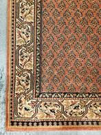 Vintage Perzisch wol vloerkleed loper Mir oranje 80x242cm, Gebruikt, 200 cm of meer, Rechthoekig, Persian Perzisch vintage oosters hype