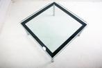 Cassina Le Corbusier LC-10 Salontafel, Ophalen, 50 tot 100 cm, Vierkant, Italian Design