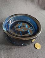 Vintage Cobalt Blue Glass Ashtray - Circa Late 1960's / 1970, Verzamelen, Gebruikt, Ophalen of Verzenden, Asbak