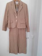 linnen pak, kostuum, blazer en pantalon mt 38 H&M, Kleding | Dames, Jasjes, Kostuums en Pakken, Maat 38/40 (M), H&M, Kostuum of Pak