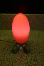 Twee Ikea ei- tafellamp, Dino design Tatsuo Konno (roo, Huis en Inrichting, Lampen | Tafellampen, Ophalen of Verzenden, Gebruikt