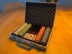 Pokerset in aluminium koffer, Hobby en Vrije tijd, Gezelschapsspellen | Kaartspellen, Een of twee spelers, Ophalen, Nieuw