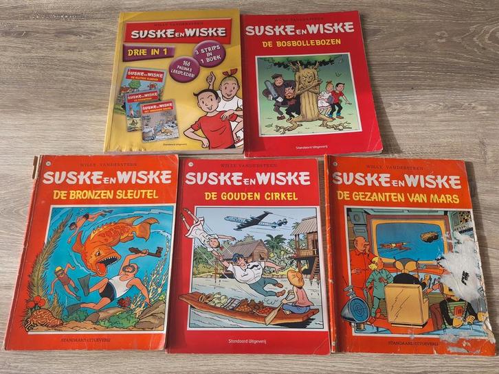 Stripboeken Collectie - Suske en Wiske, Stamgasten, etc., Boeken, Stripboeken, Gelezen, Meerdere stripboeken, Ophalen of Verzenden