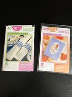 Twee borduurpakketten - Creatief Borduren, Hobby en Vrije tijd, Ophalen of Verzenden, Zo goed als nieuw, Handborduren, Borduurpakket