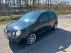 Volkswagen Polo 1.4 55KW 2005 Zwart, Auto's, Voorwielaandrijving, 74 pk, Zwart, 4 cilinders