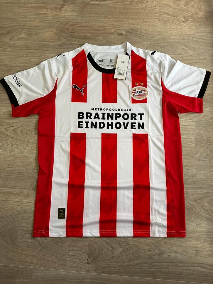 Psv Eindhoven 2025-2026 thuisshirt, maat L, Kleding | Heren, T-shirts, Zo goed als nieuw, Maat 52/54 (L), Rood, Ophalen of Verzenden