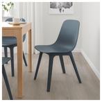 eetkamerstoel IKEA odger recycled materiaal blauw, Huis en Inrichting, Ophalen, Gebruikt, Blauw, Eén