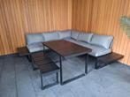 Loungeset met dining table, Ophalen, Gebruikt, Aluminium, Loungeset