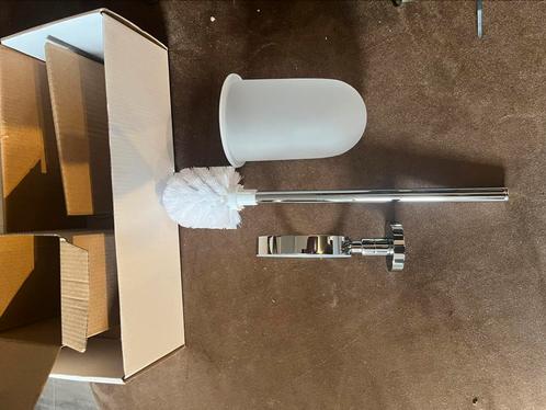 Complete set luxe badkameraccessoires chroom – nieuw in doos, Huis en Inrichting, Badkamer | Badtextiel en Accessoires, Zo goed als nieuw