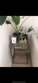 Riverdale Bijzettafels - Goud, Zo Goed Als Nieuw!, Huis en Inrichting, Tafels | Bijzettafels, Minder dan 55 cm, Ophalen of Verzenden
