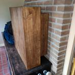 Blok tafel, Huis en Inrichting, Tafels | Salontafels, Ophalen, Gebruikt, 50 tot 100 cm, Minder dan 50 cm