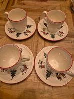 Wedgwood Windsor Christmas kop en schotel set, Huis en Inrichting, Keuken | Servies, Ophalen of Verzenden, Zo goed als nieuw, Wedgwood