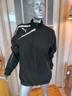 Zwart Puma retro sportjasje / jasje maat XS 90's vintage, Puma, Zwart, Overige typen, Ophalen of Verzenden