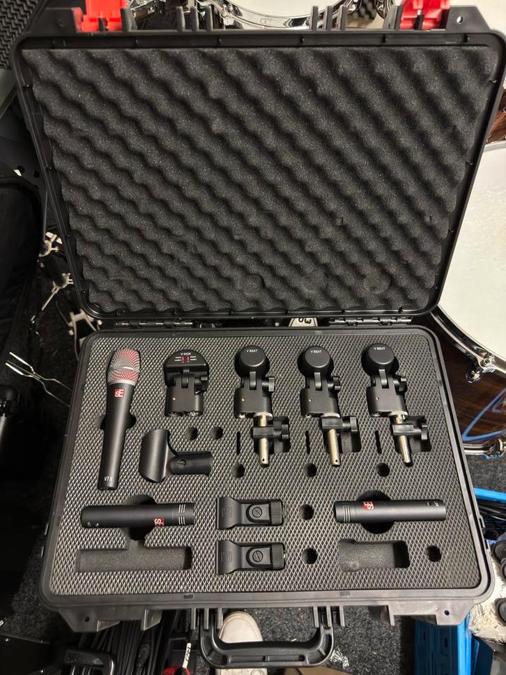 SE Electronics V Pack Arena Drummicrofoon set, Muziek en Instrumenten, Microfoons, Zo goed als nieuw, Instrumentmicrofoon, Ophalen