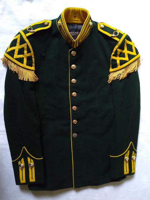 Jas Ceremonieel Tenue Jachthoornkorps Garderegiment Jagers, Verzamelen, Militaria | Algemeen, Landmacht, Kleding of Schoenen, Nederland