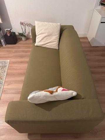 Green Sofa from Ikea + Pillows