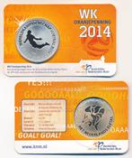 Coincard van persie 2014, Postzegels en Munten, Penningen en Medailles, Ophalen of Verzenden, Overige materialen