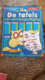 De Tafels van Vermenigvuldiging - Nieuw met Poster!, Ophalen of Verzenden, Nieuw, Non-fictie