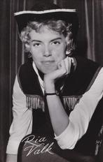Ria Valk Orignele jaren zestig kaart, Ophalen of Verzenden, 1960 tot 1980, Ongelopen, Sterren en Beroemdheden