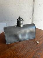 Antieke tinnen koetswarmer / beddenkruik (ca. 1900), Antiek en Kunst, Antiek | Tin, Ophalen of Verzenden