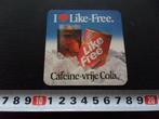 stickers I love Like-Free Cafeïne vrije Cola, Verzamelen, Stickers, Ophalen, Zo goed als nieuw, Overige typen