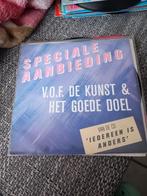 v.o.f. de kunst & het goede doel speciala aanbieding, Cd's en Dvd's, Vinyl | Nederlandstalig, Verzenden, Gebruikt, Overige formaten