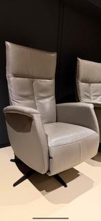 Prachtige Hjort Knudsen relaxfauteuil handbediend, Huis en Inrichting, Fauteuils, Ophalen, Luxe relaxfauteuil, ., Zo goed als nieuw
