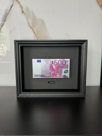 Handgemaakte Geld Kunst in Box Frame Schilderij - (1/500)