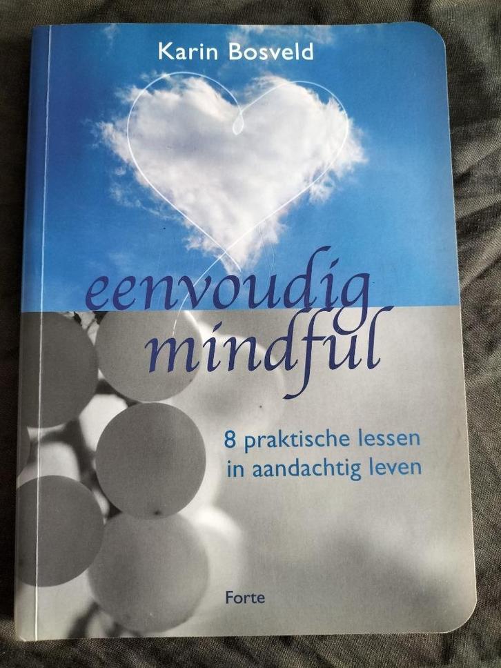 Karin Bosveld - Eenvoudig mindful, Boeken, Esoterie en Spiritualiteit, Zo goed als nieuw, Meditatie of Yoga, Ophalen of Verzenden