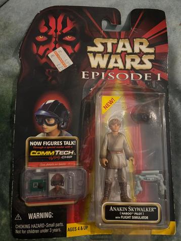 Vintage (1999) Star Wars Episode I naboo pilot, mint in box beschikbaar voor biedingen
