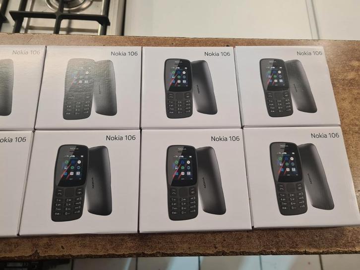 Nokia 106 - Black - Dual-Sim - Nieuw, Telecommunicatie, Mobiele telefoons | Nokia, Nieuw, Zonder abonnement, Zonder simlock, Overige modellen