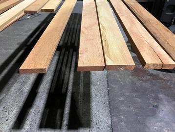 Hardhout–Sucupira Amarela-planken-rhombus-geveldeel-20x90 mm beschikbaar voor biedingen