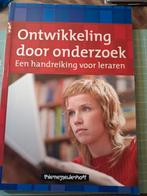 Ontwikkeling door onderzoek, Boeken, Ophalen of Verzenden, Zo goed als nieuw, Sociale wetenschap