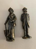 Bronzen beeldjes Sarah en Abraham samen 25€, Ophalen of Verzenden, Zo goed als nieuw, Mens