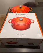 Le Creuset braadpan 30 cm – Volcanic – Zo goed als nieuw, Ophalen of Verzenden, Zo goed als nieuw, Gietijzer, Koekenpan of Braadpan