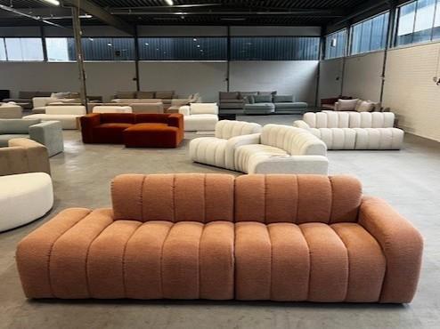Modulaire design hoekbanken 4x6 sofa – tot 70% korting, Huis en Inrichting, Banken | Sofa's en Chaises Longues, Zo goed als nieuw